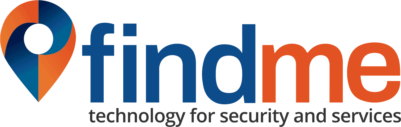 Logo FindMe — Technology for security and services